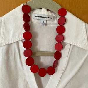 Red Bead Necklace